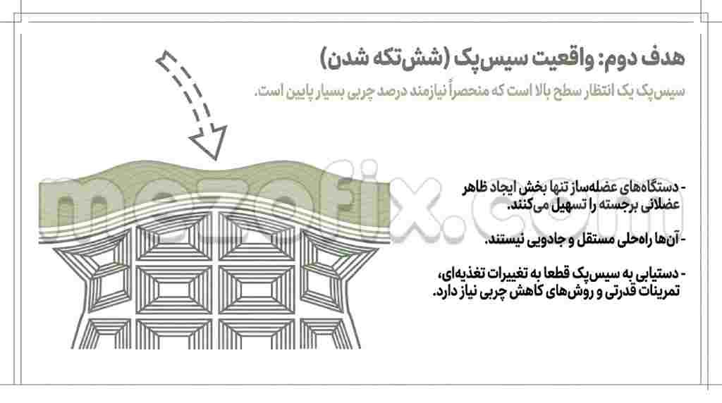 دستگاه عضله ساز برای سیس پک